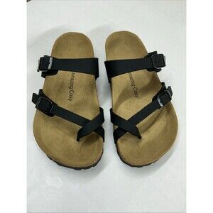 Amazing Cosy Sandals Women's Black Color In New Condition 6.5